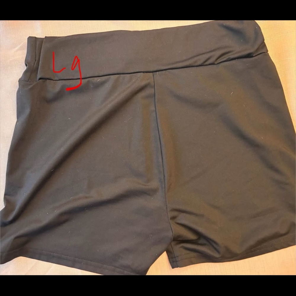 Black Women's Biker Shorts